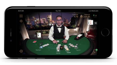 mobile live blackjack