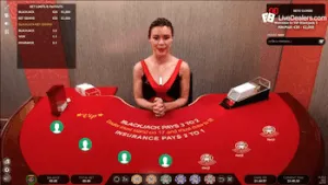 Screenshot of Blackjack VIP / Classic tables by Evolution