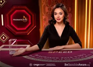 Screenshot of Speed Blackjack by Pragmatic Play