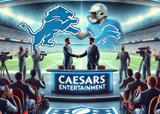 Caesars Entertainment Announces Strategic Partnership with Detroit Lions