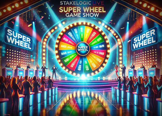 Stakelogic Live Introduces Super Wheel Game Show Featuring Pachinko and Risky 100